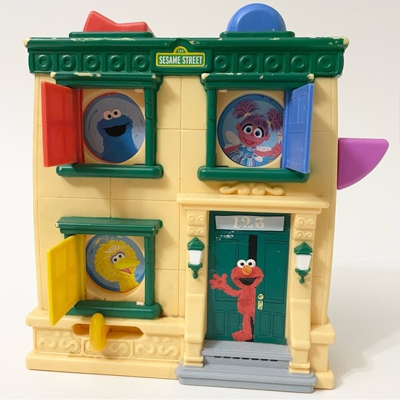 2010 Playskool Sesame Street Hide N Seek Pals Elmo W/ Sounds Pop Out Doors - Picture 6 of 16